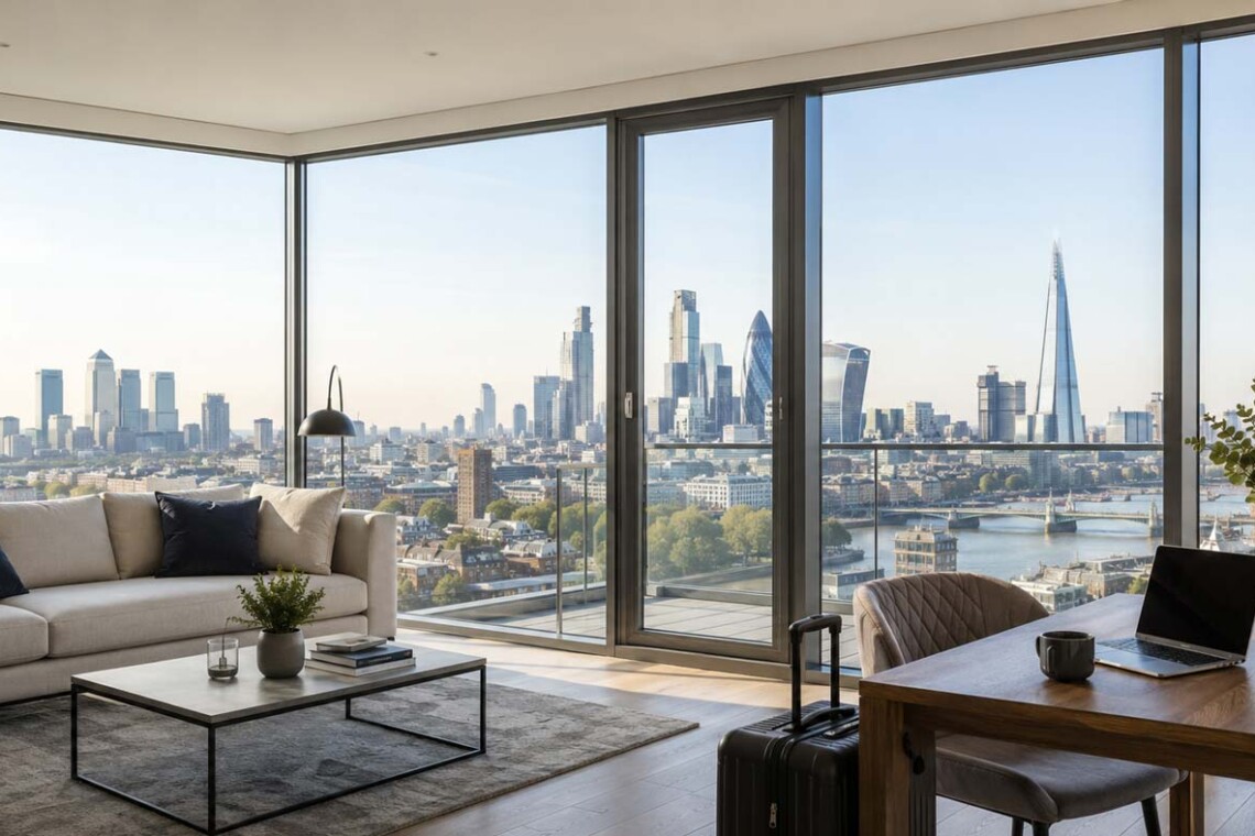 best areas in London for corporate rentals